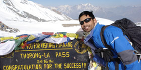Bhuwan Karki, Italian Trekking Guide and Tour Leader in Nepal