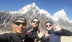 Everest Base Camp Trekking. 11April 2018.