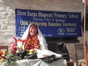 Ellinor Broms X 01 Pax Volunteering in Nepal as a Teacher for 03 Months.