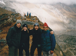 Valli Massimiliano Mr,  Limb Kay Ms &  Adam Smith Benedict Mr. 03 pax.</strong> <br />
        (Annapurna Base Camp-Camping Trek, October 2006 Italy + UK)
