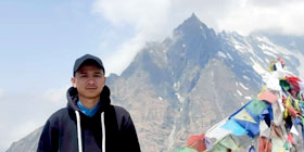 Mr Amish Karki, Treking Guide