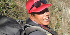 Lalit Magar, trek guide