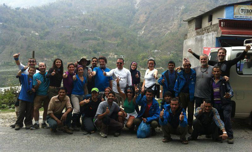 Himalayan Trekking 101 with Omar samra X 19 Pax (Wildgunabana)