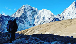 Everest Chola Pass Trekking 17 Feb 2018.