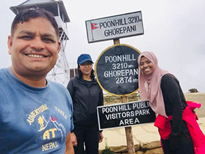 Ghorepani Poonhill Trekking. 30 April 2018.