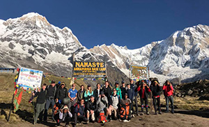 Annapurna Base Camp Trekking. 18 May 2018.